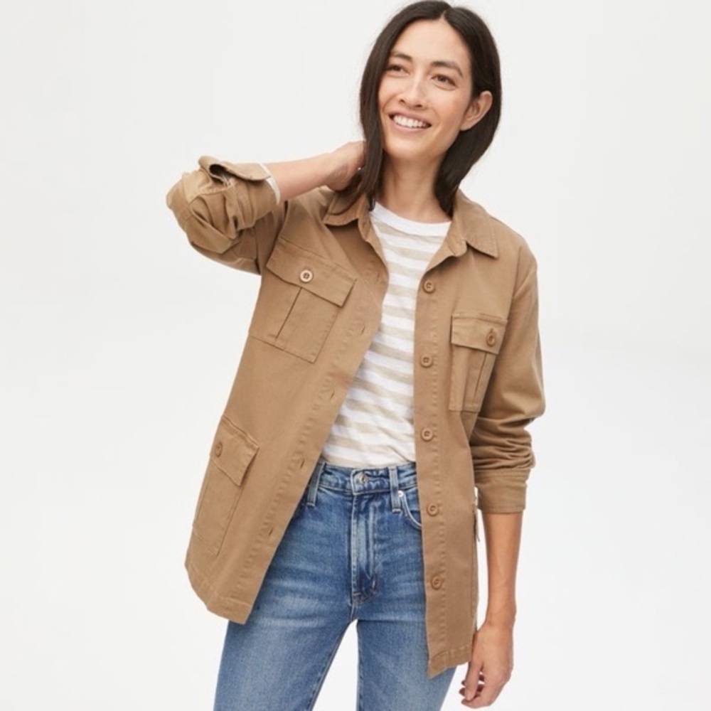 Michael Stars Alec Safari Stretch Twill Jacket for Women